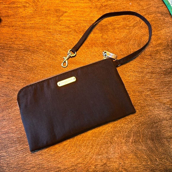 Baggallini -Wallet Clutch Black light blue NWOT! - Picture 2 of 11